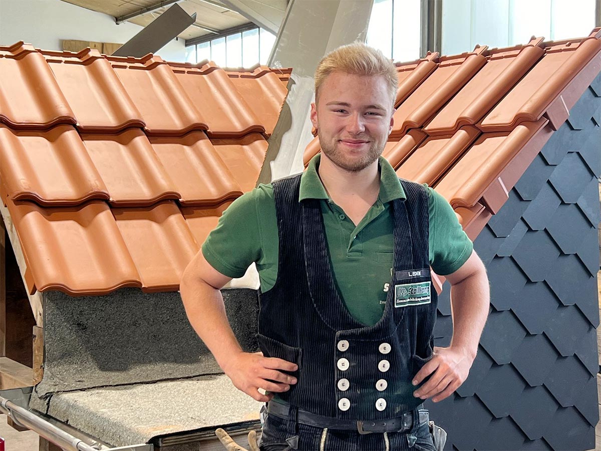 Lukas besteht die Gesellenprüfung