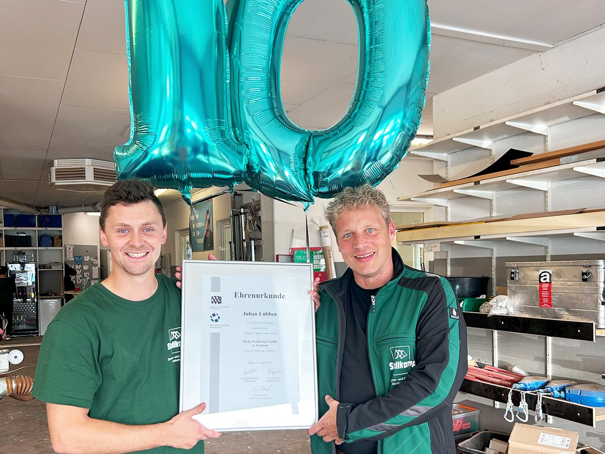 Jubiläum: 10 Jahre – Danke, Julian!